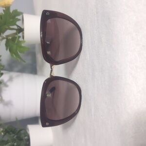 Balmain Red Cat Eye Sunglasses